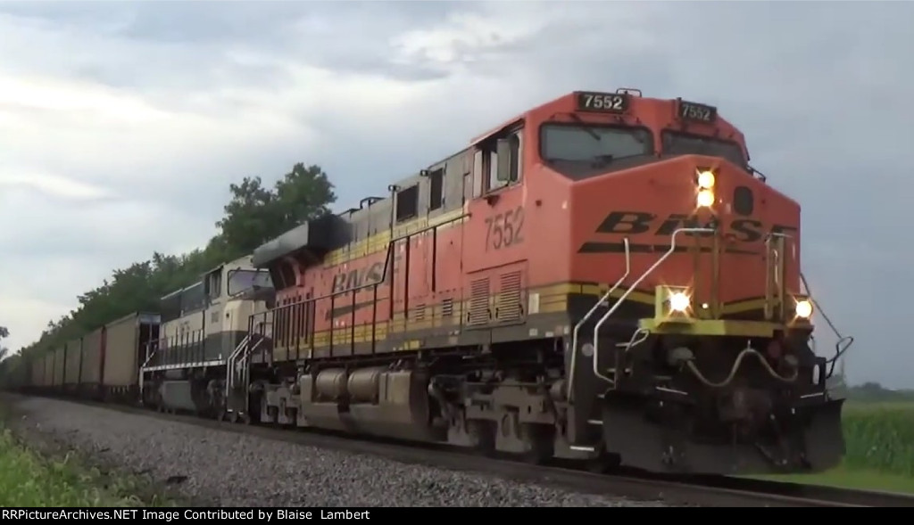 BNSF coal train